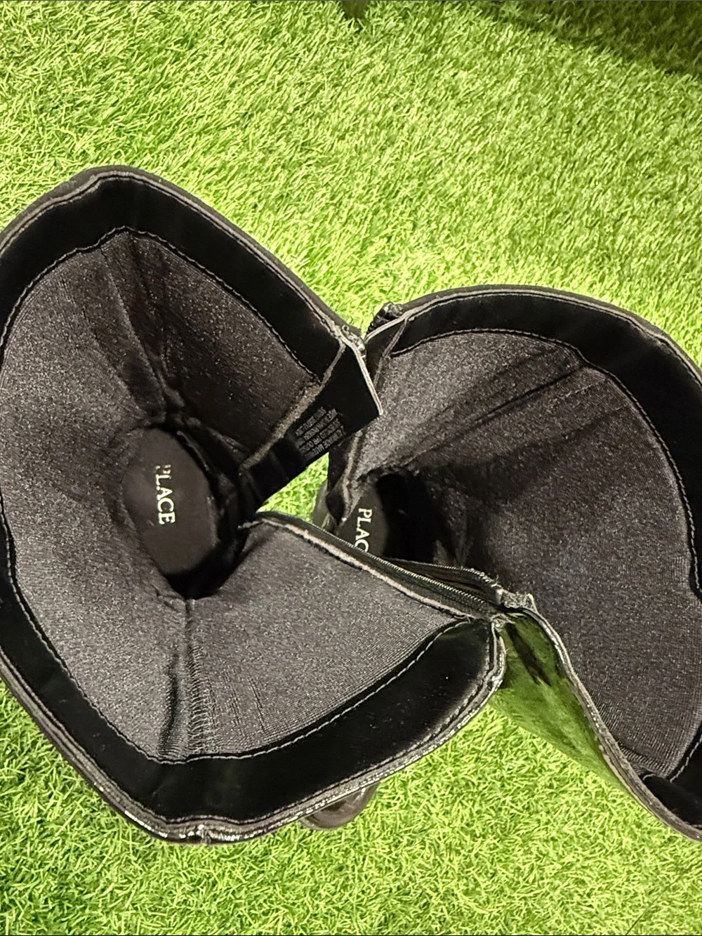The Childrens Place glossy black